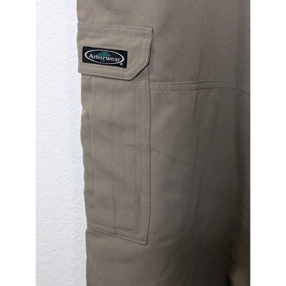 Arborwear Tech Flex Cargo Tree Landscaping Pants Khaki Tan Men Size 40 x 32 - Picture 3 of 7